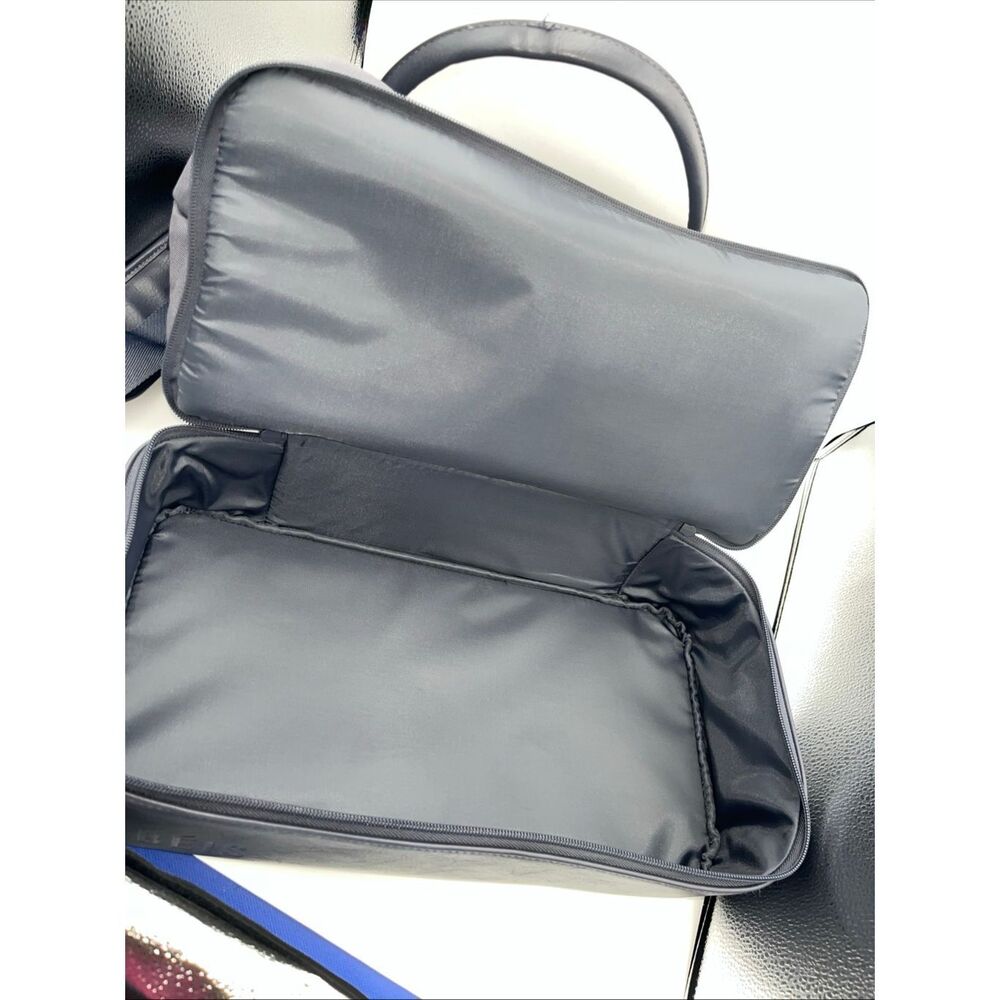 Beis Weekender Blue Duffle Bag Travel With Bottom Compartment - Picture 7 of 12